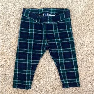 Jamie & Jack Green Plaid/tartan baby Leggings